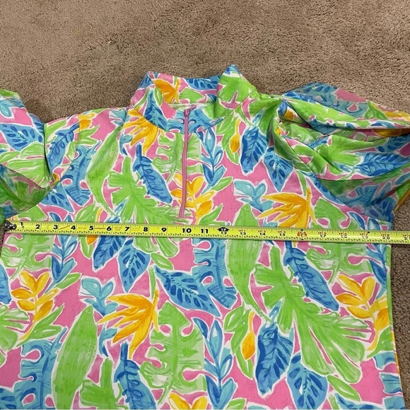 IBKUL Allison Pink Print Long Sleeve UPF 50+ Cool Feel Quick Dry size Large - Picture 9 of 12